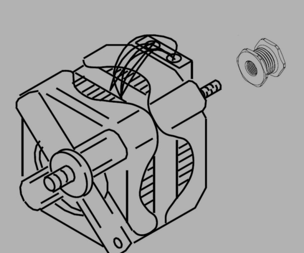 Whirlpool W11364931 Drive Motor