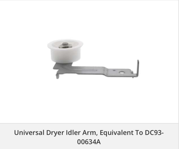 Universal DE634A Dryer Idler Pulley 