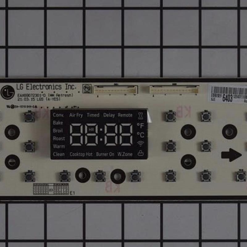 EBR89296403 LG Range Display PCB Assembly
